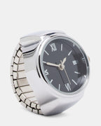 MONTRE ANNEAU NOIR