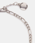 CHEVILLÈRE CHAÎNE FIGARO ARGENT