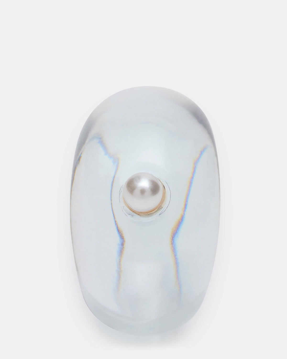 OVAL-CUT JELLY RING BLUE