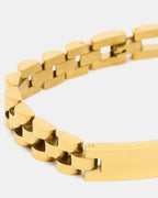 BRACELET DE MONTRE CLASSIQUE DORÉ