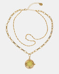 WATCH PENDANT NECKLACE GOLD