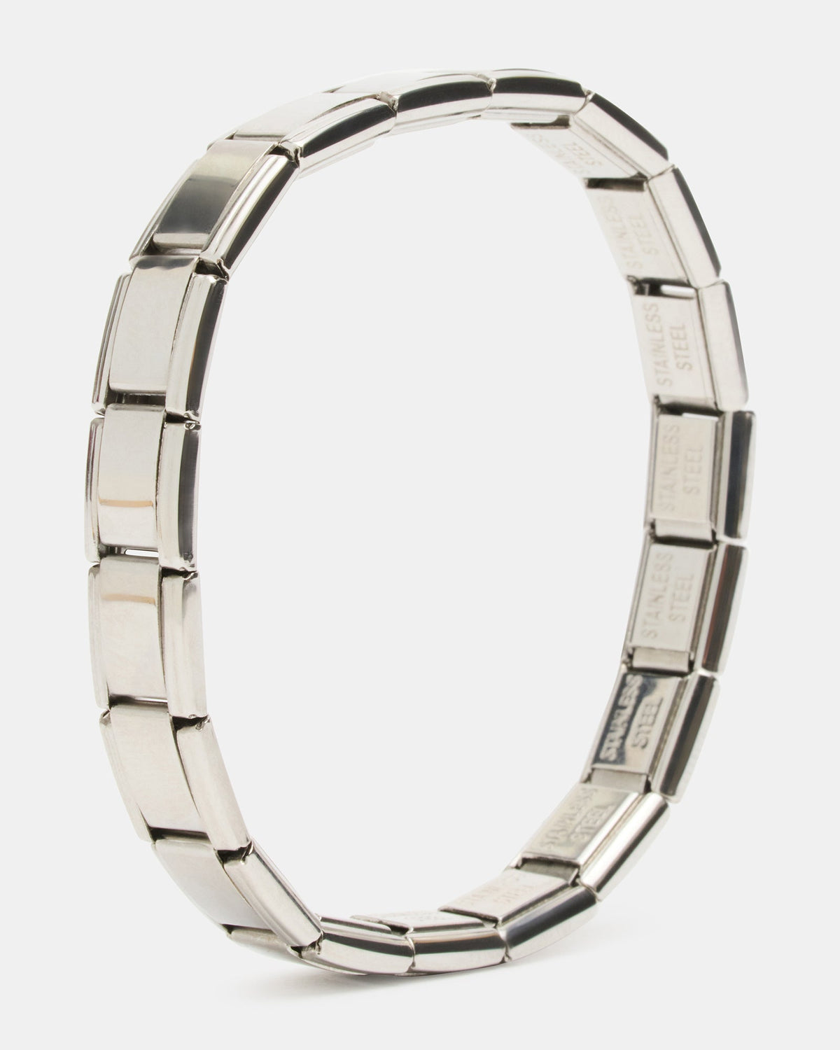 LINK STRETCH BRACELET SILVER