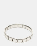 LINK STRETCH BRACELET SILVER