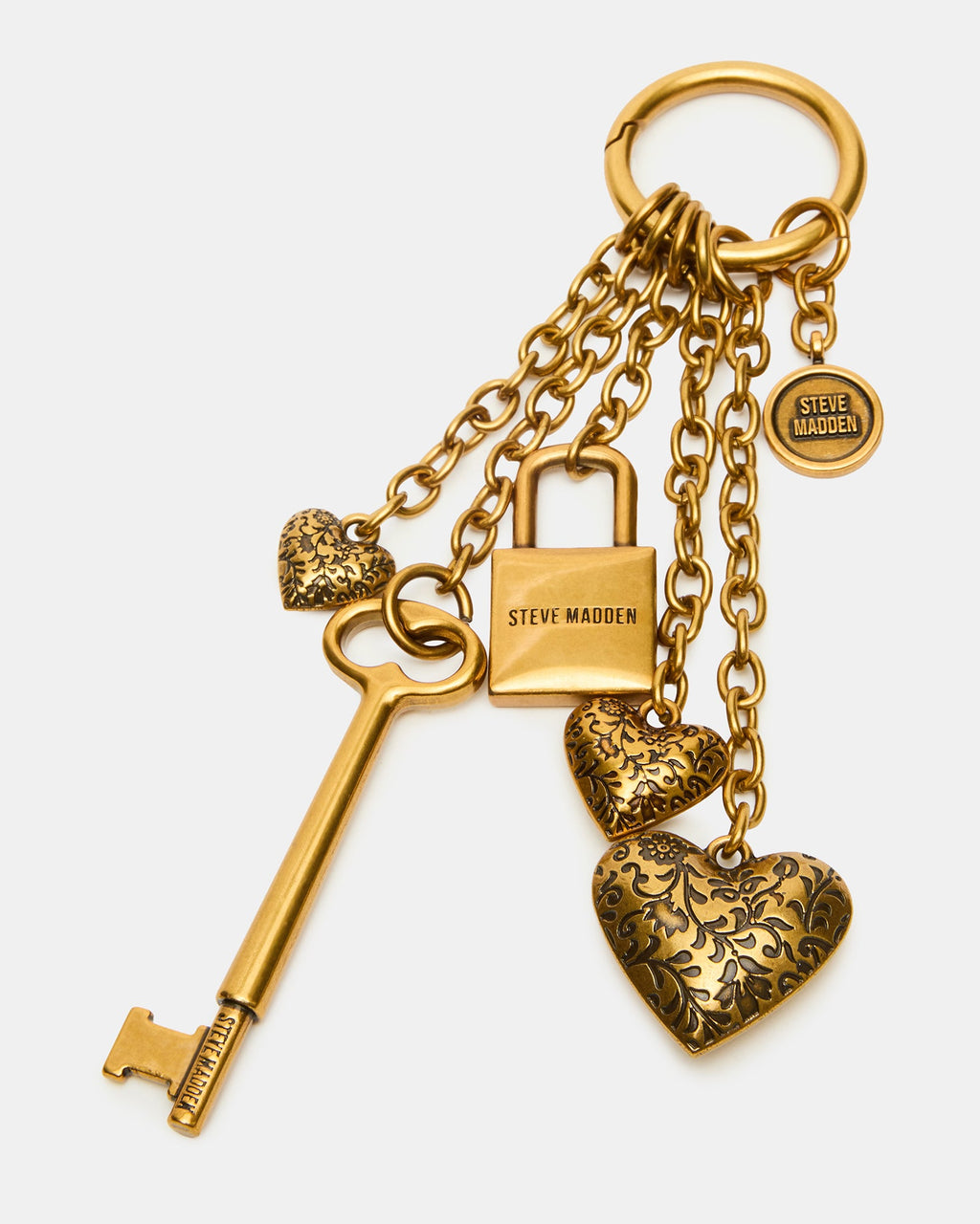 TOKEN BAG CHARM GOLD