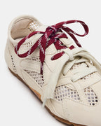 PAQUETE AZIEL DE ZAPATILLAS Y CORDONES COLOR BURDEOS