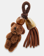 BRELOQUE POUR CHAUSSURE OURSON MARRON