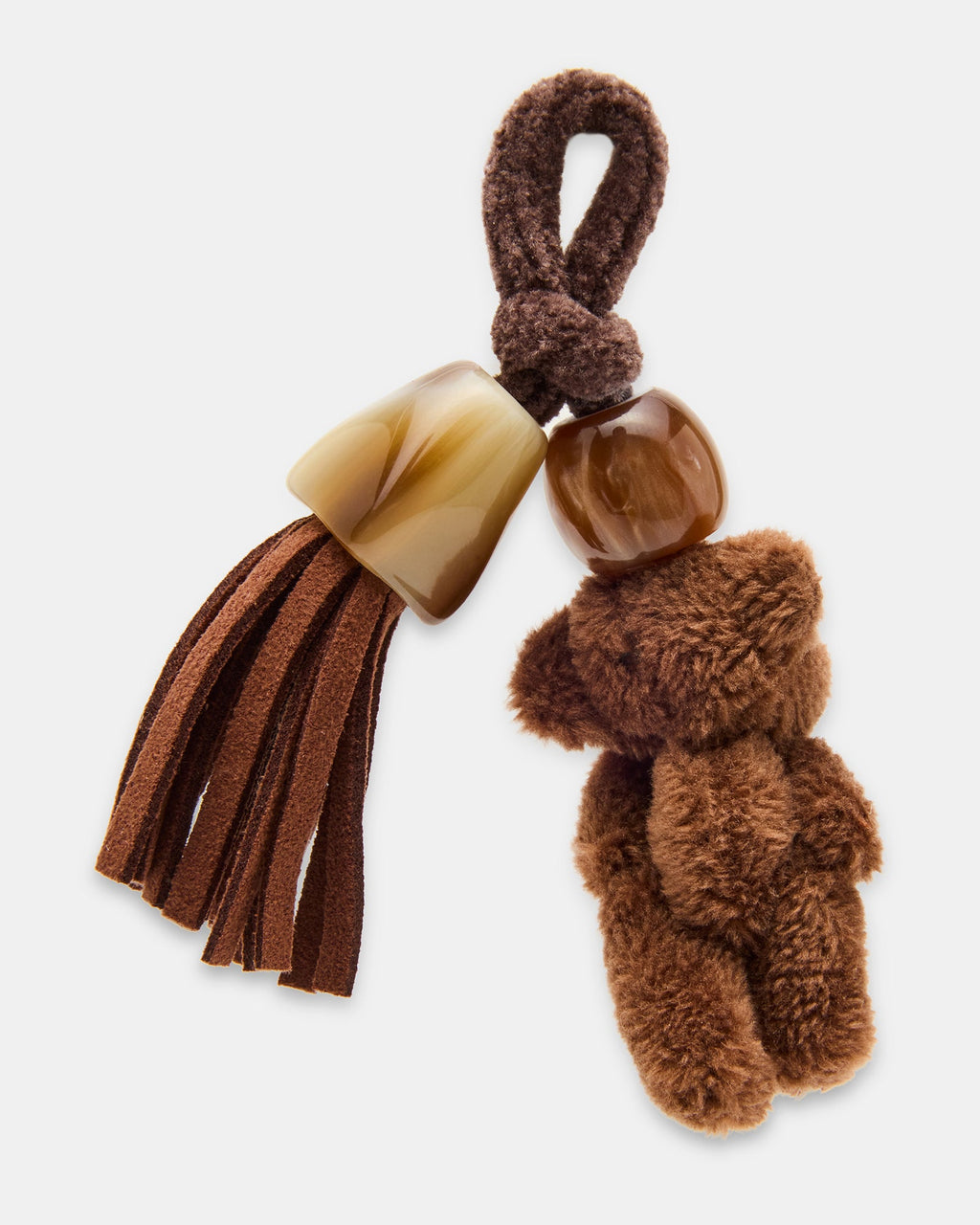 TEDDY SHOE CHARM BROWN