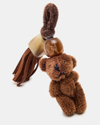 BRELOQUE POUR CHAUSSURE OURSON MARRON