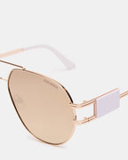 LUNETTES DE SOLEIL ROWAN OR CLAIR