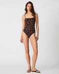 STATIC LEOPARD ONE PIECE SWIMSUIT