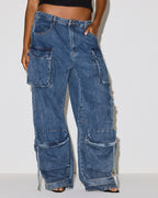 PANTALON EN JEAN MOYEN DUO