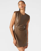 ROBE BELEN MARRON