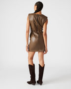 ROBE BELEN MARRON