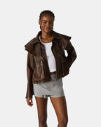 VESTE VARVARA CHOCOLAT
