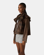 VESTE VARVARA CHOCOLAT