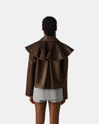 VESTE VARVARA CHOCOLAT
