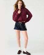 VESTE SELMA BORDEAUX