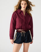 VESTE SELMA BORDEAUX
