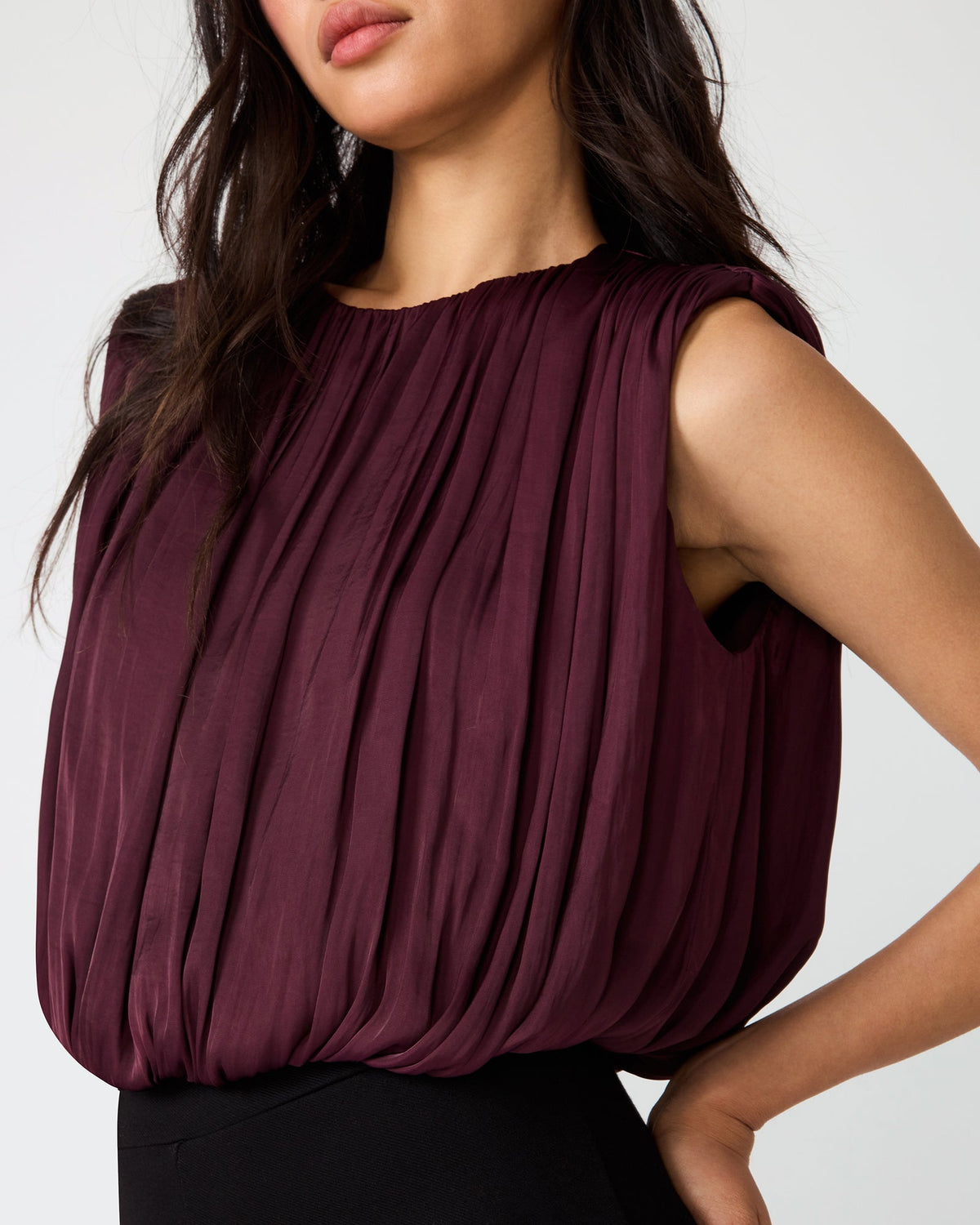 HAUT MILANA VIOLET VIN