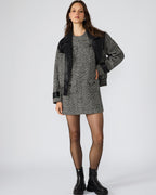 VESTIDO LOUIE NEGRO/BLANCO