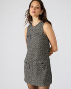 VESTIDO LOUIE NEGRO/BLANCO