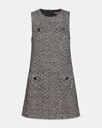 VESTIDO LOUIE NEGRO/BLANCO