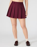 JUPE MARGO BORDEAUX