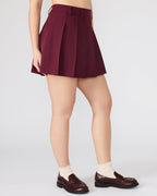 JUPE MARGO BORDEAUX