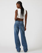 RORI JEAN BLEU MARINE FONCÉ
