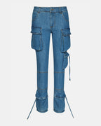 PANTALON SKINNY EN JEAN DUO