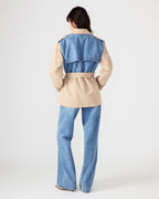 MANTEAU SHYLA DENIM MULTICOLORE