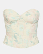HAUT CORSET ROSELIA BEIGE PÊCHE