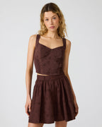 HAUT EN TRICOT DIXIE NOYER