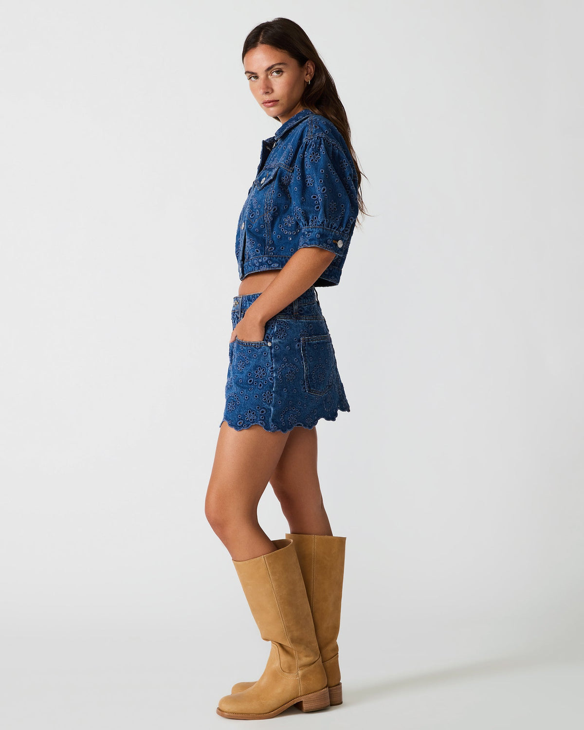 SKORT DELILAH BLUE DEPTHS