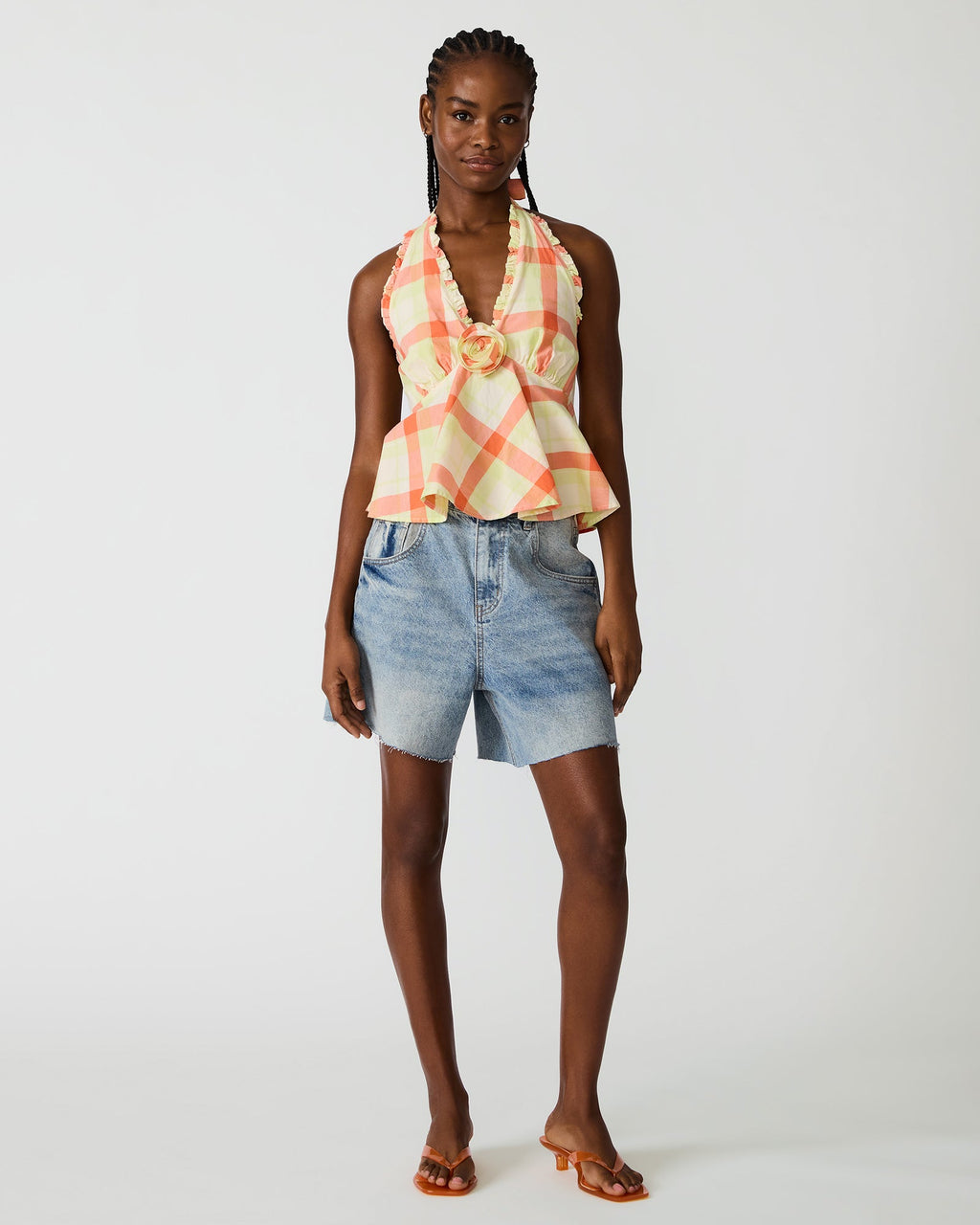TANIA TOP PLAID