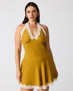 ROBE LIZA VERT THYM