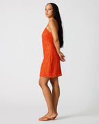 ROBE MAUREENE ROUGE SALSA