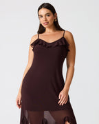 ROBE MARIANE CHOCOLAT