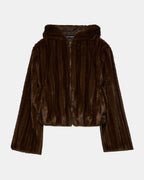 VESTE MAVIS BRUN LOUP