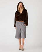 VESTE MAVIS BRUN LOUP