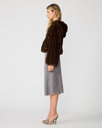 VESTE MAVIS BRUN LOUP