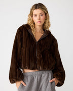 VESTE MAVIS BRUN LOUP