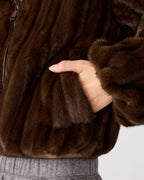VESTE MAVIS BRUN LOUP