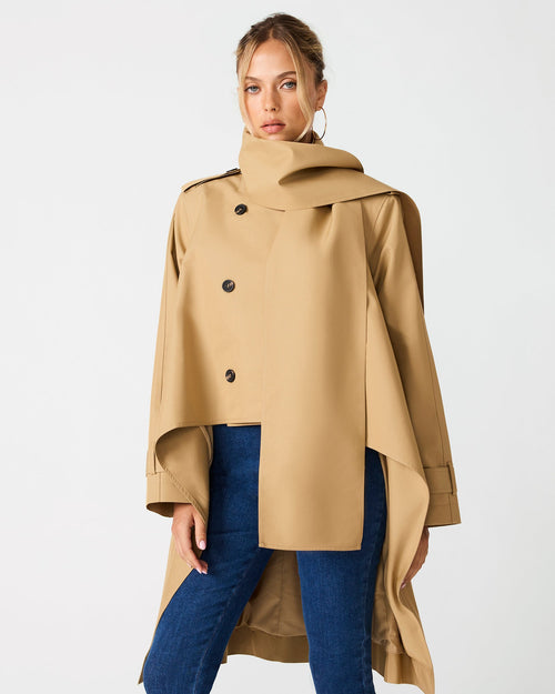 VESTE CASPIAN KHAKI TAILLE MOYENNE