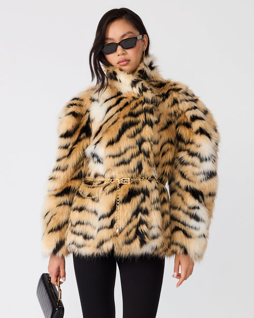 MANTEAU ALEX BLACK MULTI