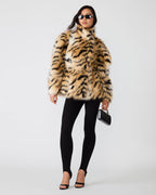 MANTEAU ALEX BLACK MULTI
