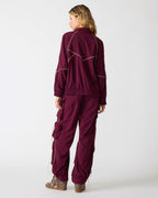 VESTE JACEY FIGUE FONCÉ