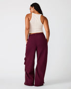 PANTALON JACEY VIOLET FONCÉ