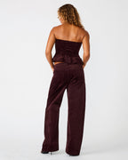 PANTALON SYDNEE FIGUE FONCÉ