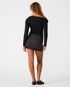 HAUT EN MAILLE RYDER NOIR